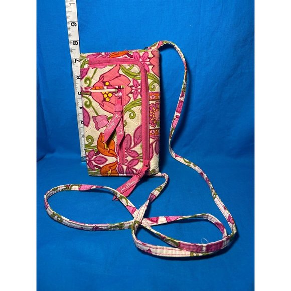 Vera Bradley Lilli Bell Crossbody Wallet Purse Card Holder Small Bag - Picture 2 of 3